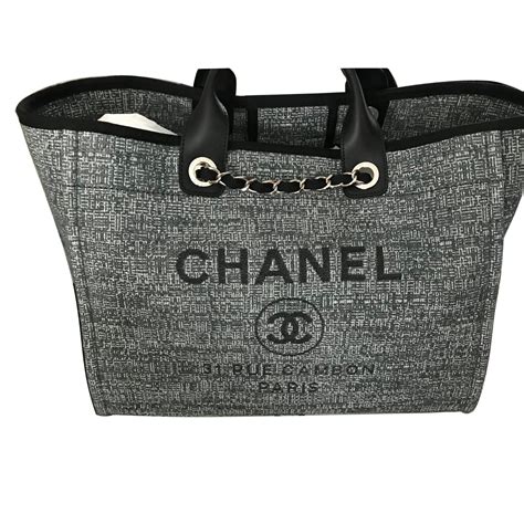 chanel deauville 2018|chanel deauville tote for sale.